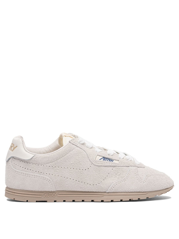 Windspin Suede Low-top Sneakers