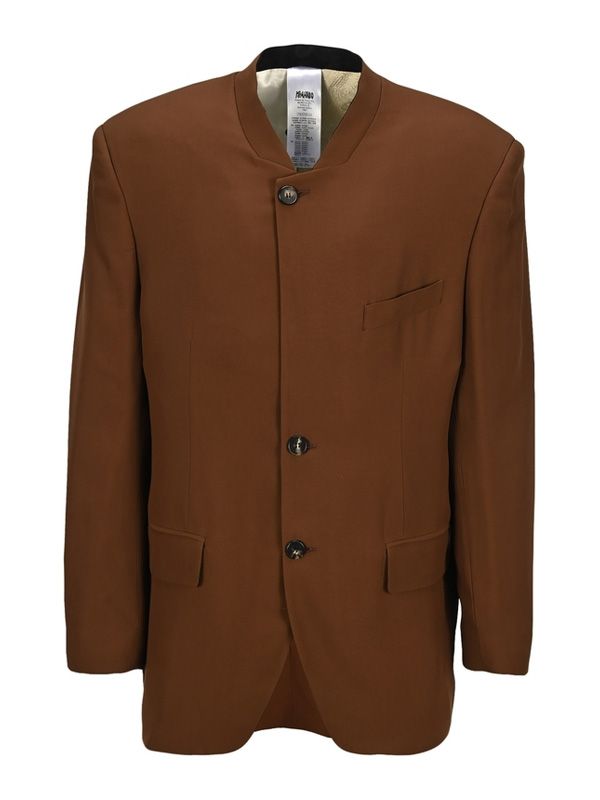 Collarless Single Jacket