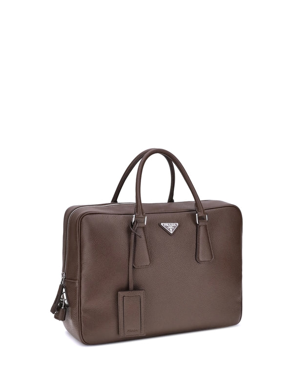 Prada Work Brown Brief Case