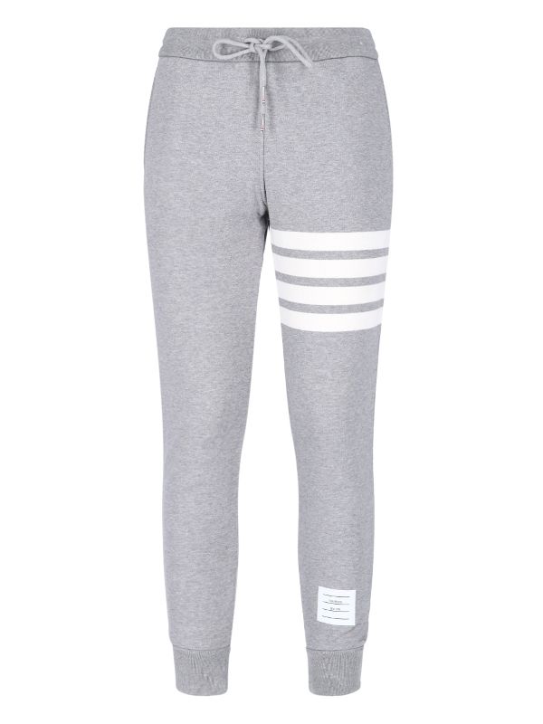 4-Bar Logo Patch Jogger Pants