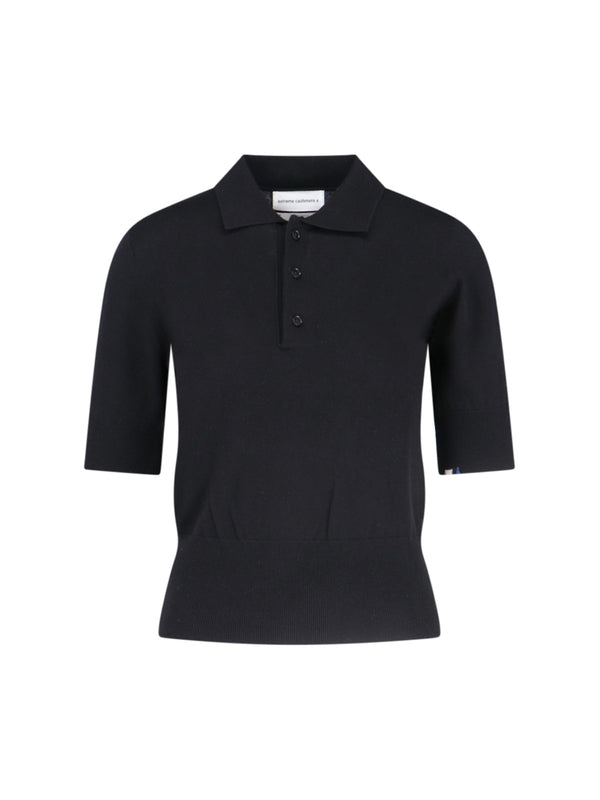 Cotton Cashmere Polo Shirt - Jente