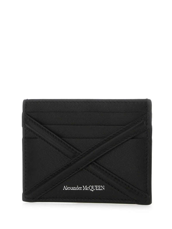 Alexander Mcqueen Black Card Holders