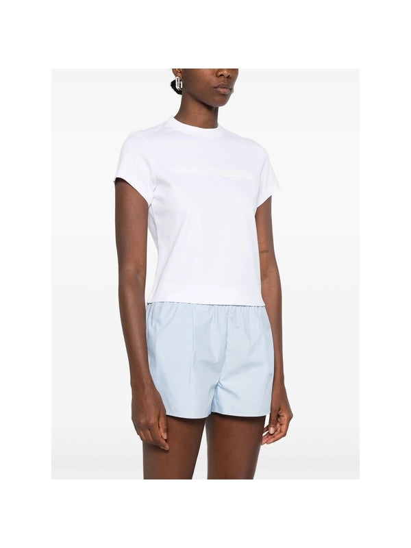 Alexanderwang White Half Sleeve