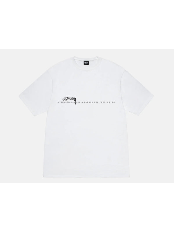 Stussy White Half Sleeve