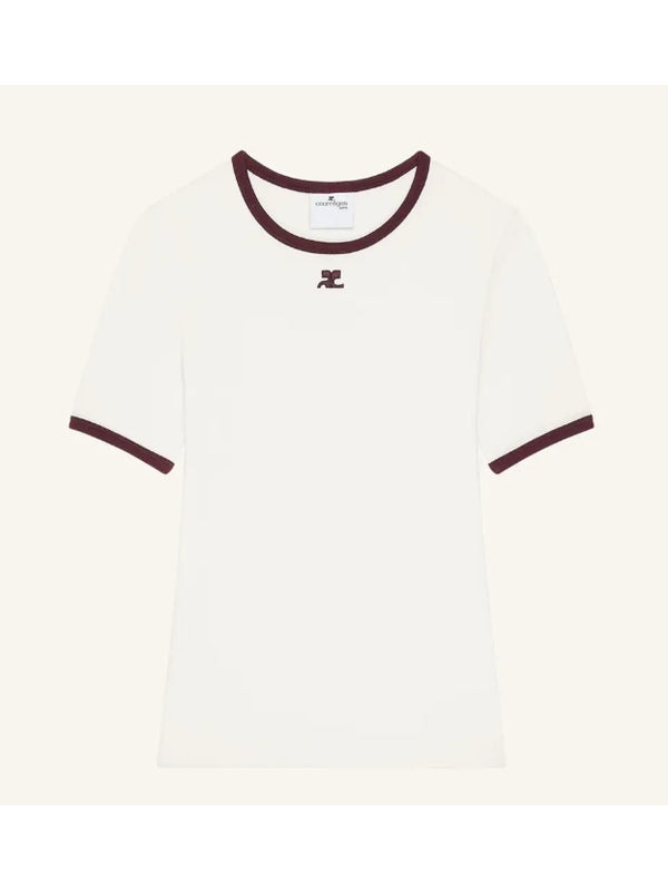 Courrèges White Half Sleeve