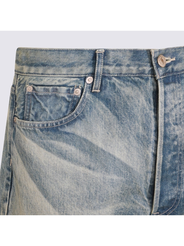 Auralee Blue Denim Pants