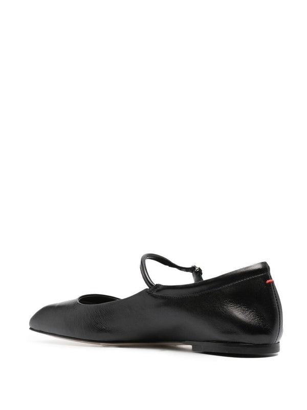 Aeyde Black Flat Shoes