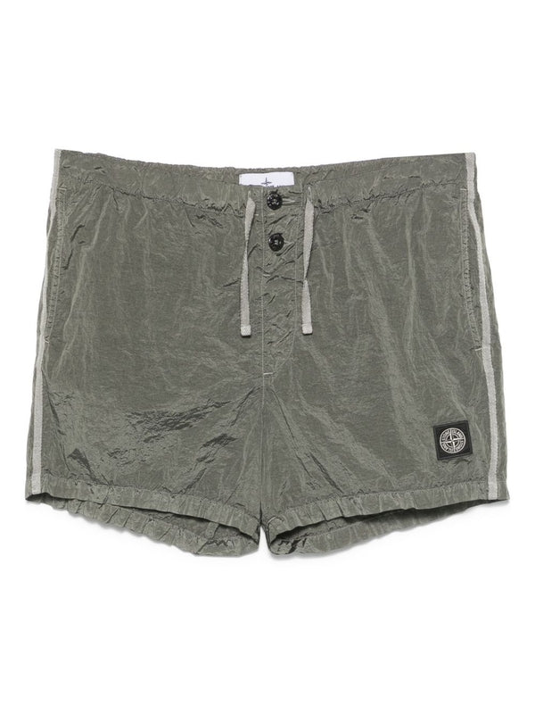 Stone Island Grey Swim Shorts