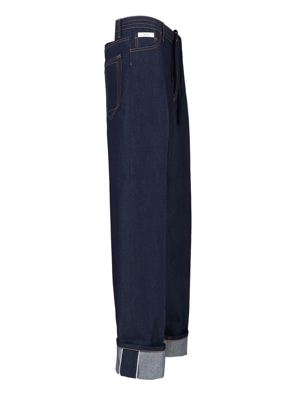 Setchu Navy Denim Pants