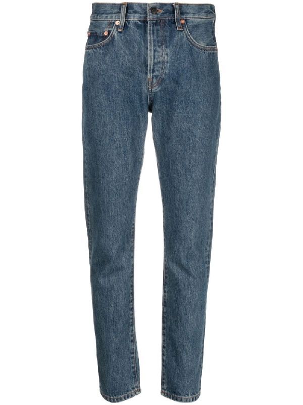 Straight Denim Pants