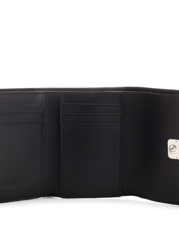 Anagram Logo Leather Wallet