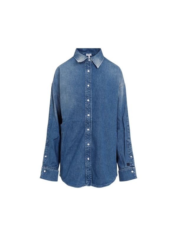 Washing Detail
  Cotton Denim Shirt