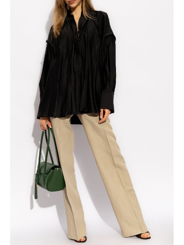 Tailored
  Viscose Linen Pants