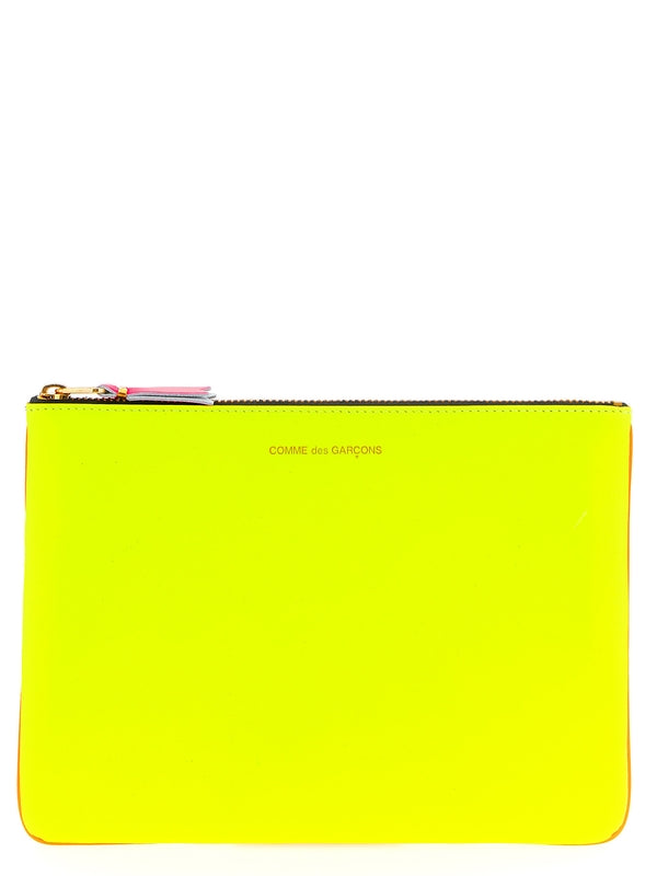 Comme Des Garcons Yellow Coin Purses