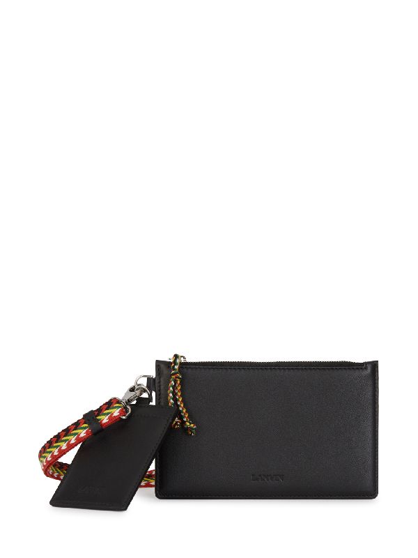 Curb Strap Calfskin Mini Clutch