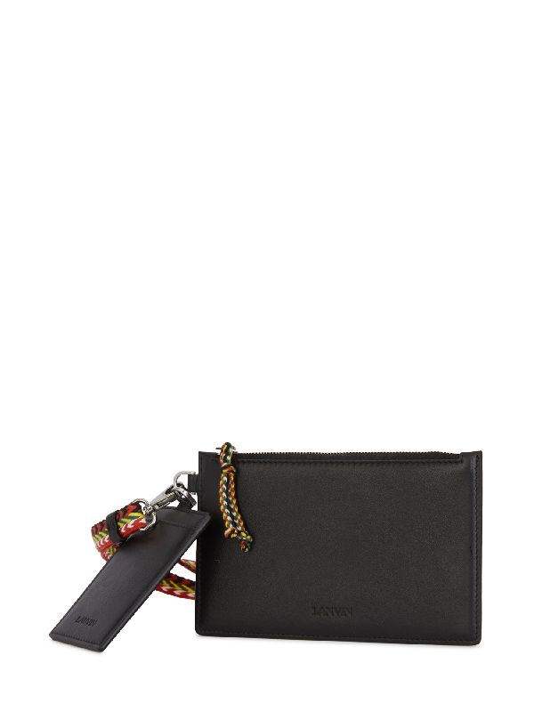 Curb Strap Calfskin Mini Clutch