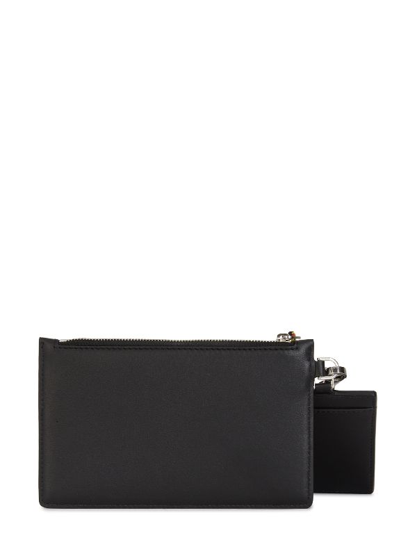 Curb Strap Calfskin Mini Clutch