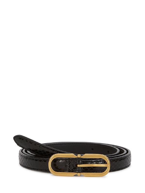 Allonge Buckle Calfskin Belt