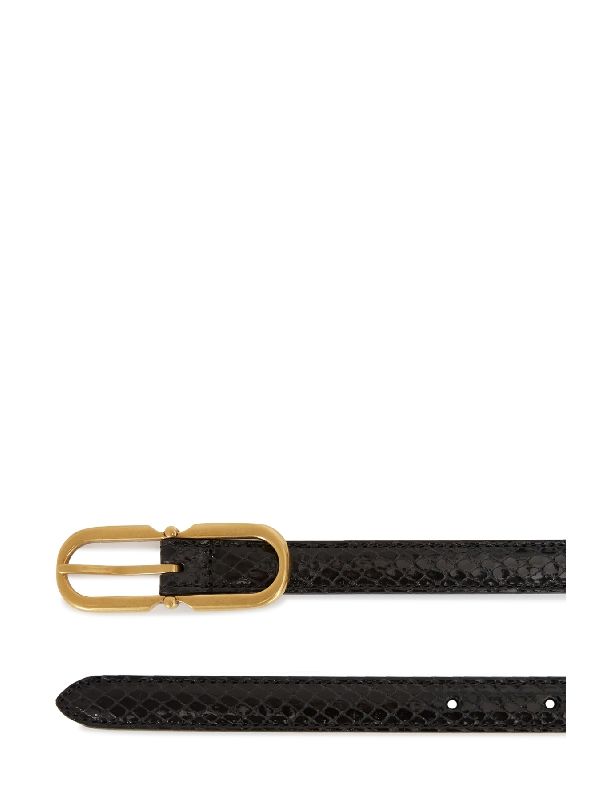 Allonge Buckle Calfskin Belt