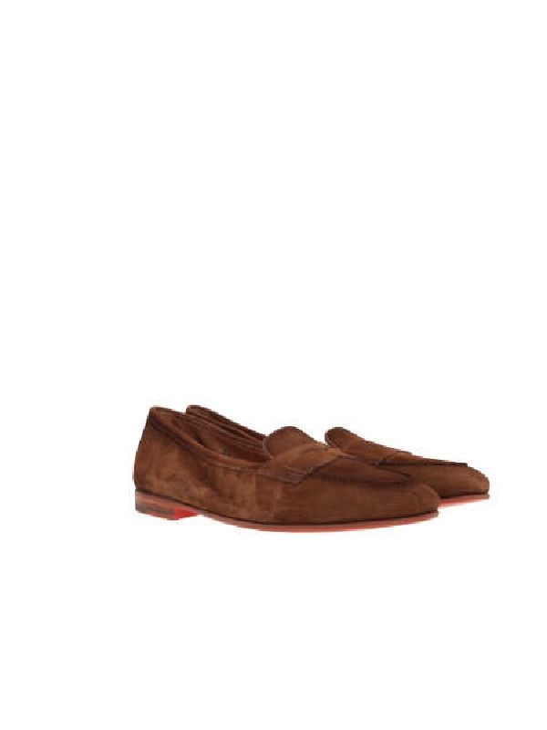 Carla Suede Penny Loafers