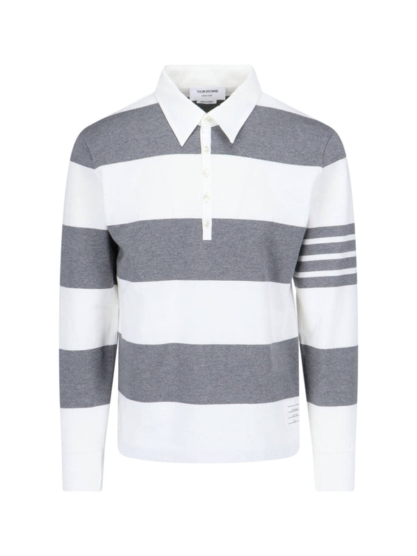 4-Bar Stripe Polo Shirt