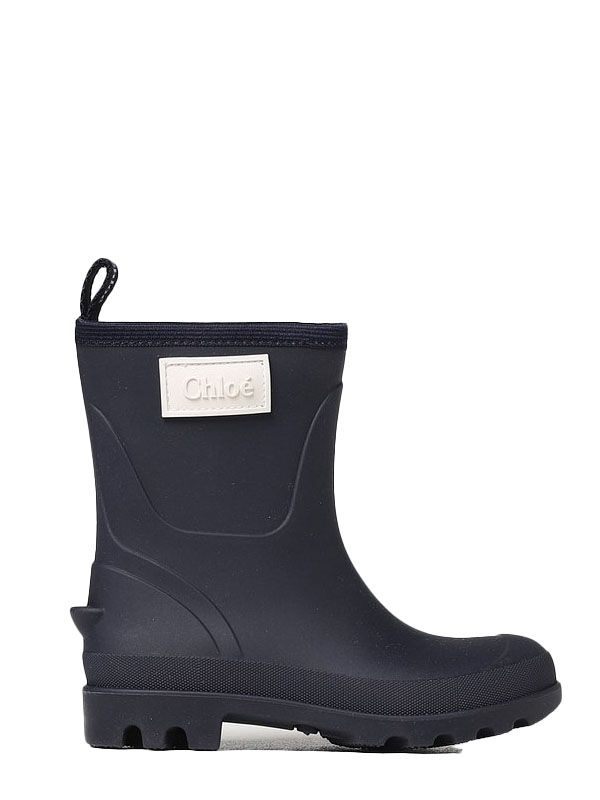 Logo Detail Rain Boots