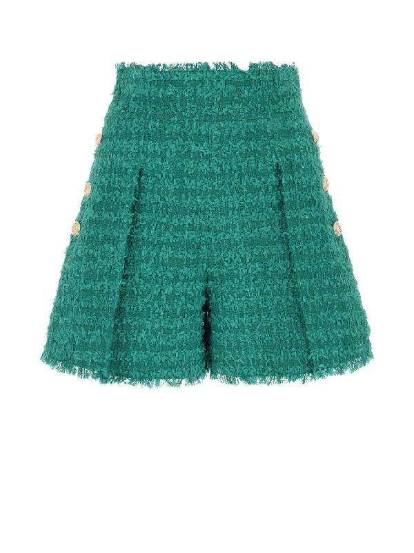 SHORTS AF1PA089XE36 7CG Green Shorts