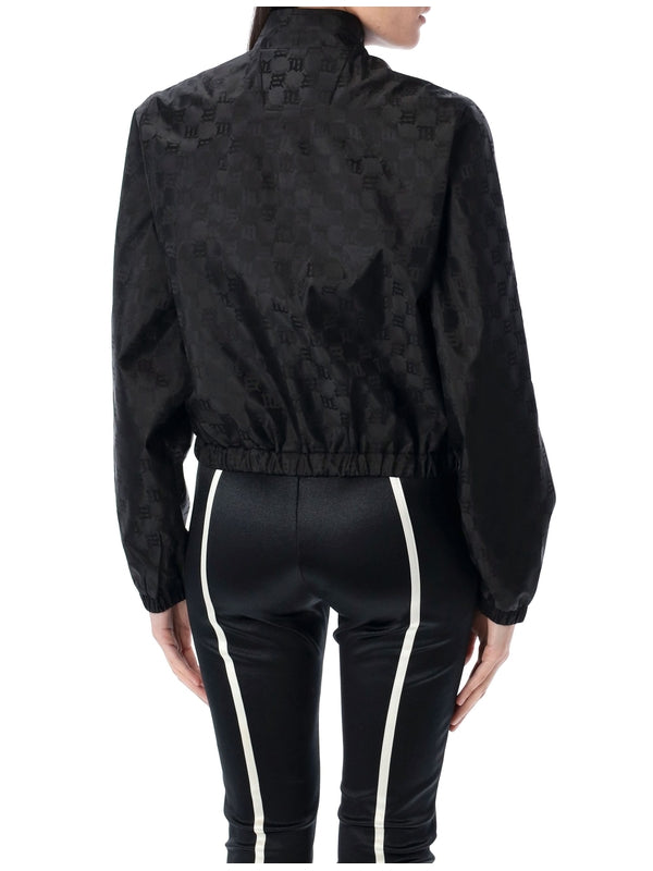 Monogram Logo High Neck Jacket