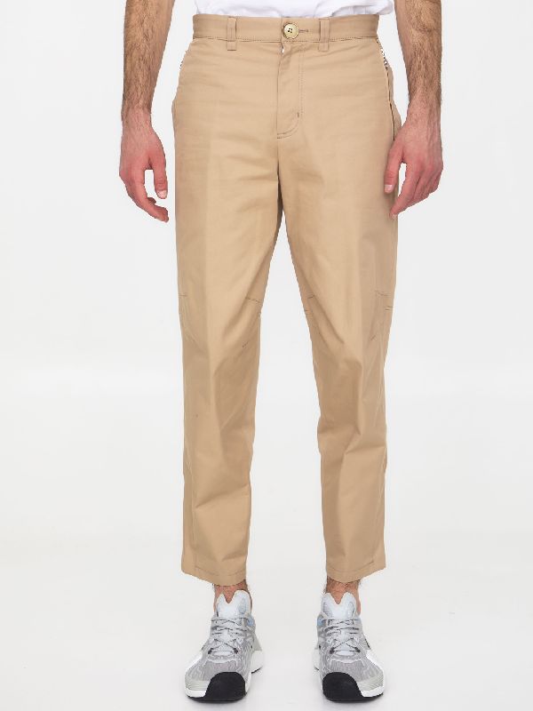 Biker Zip Hem Trousers