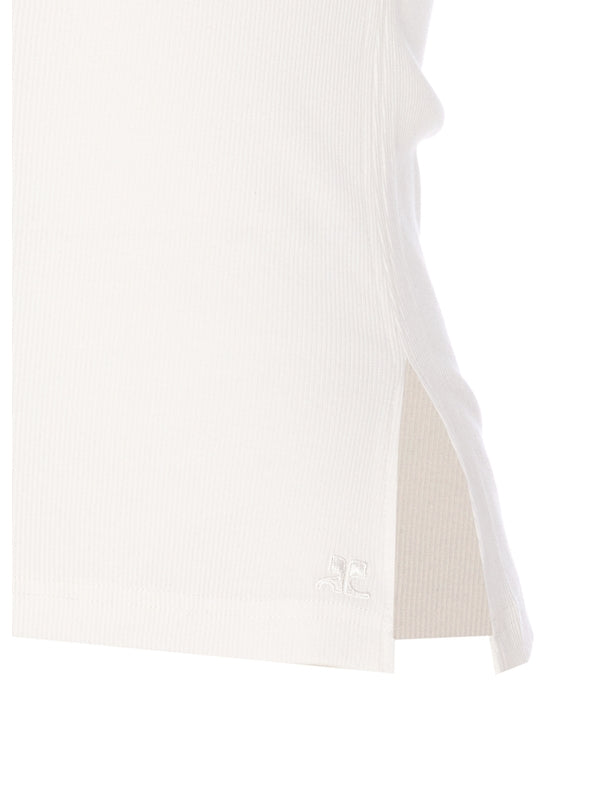 Courrèges White Sleeveless