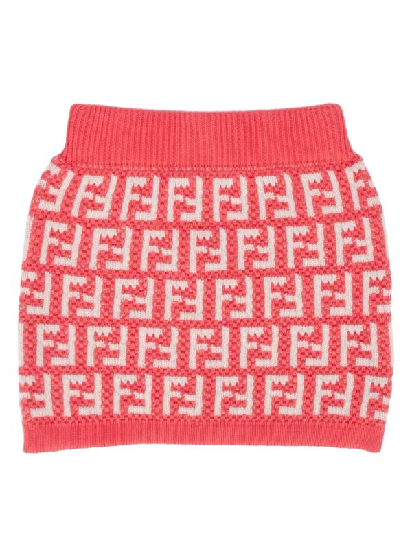 Allover 4g Logo Knit Skirt