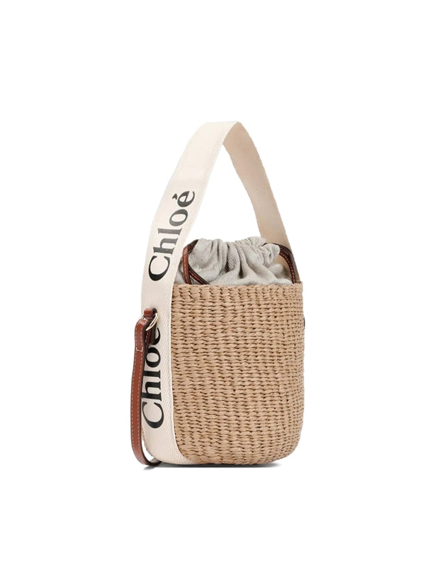 Woody Basket Small Bucket Bag