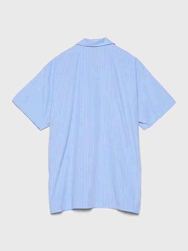 Pinstripe Cotton Pajama Shirt