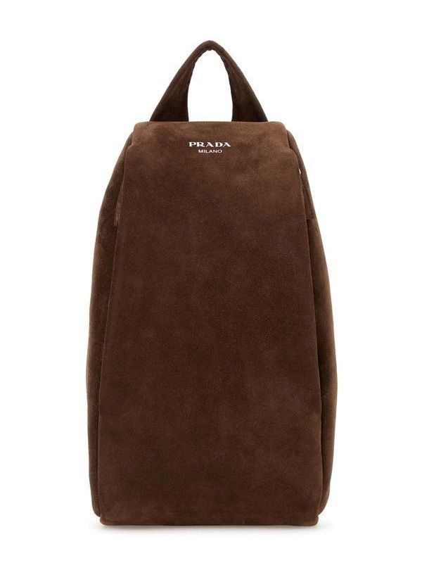 Prada Brown Backpacks