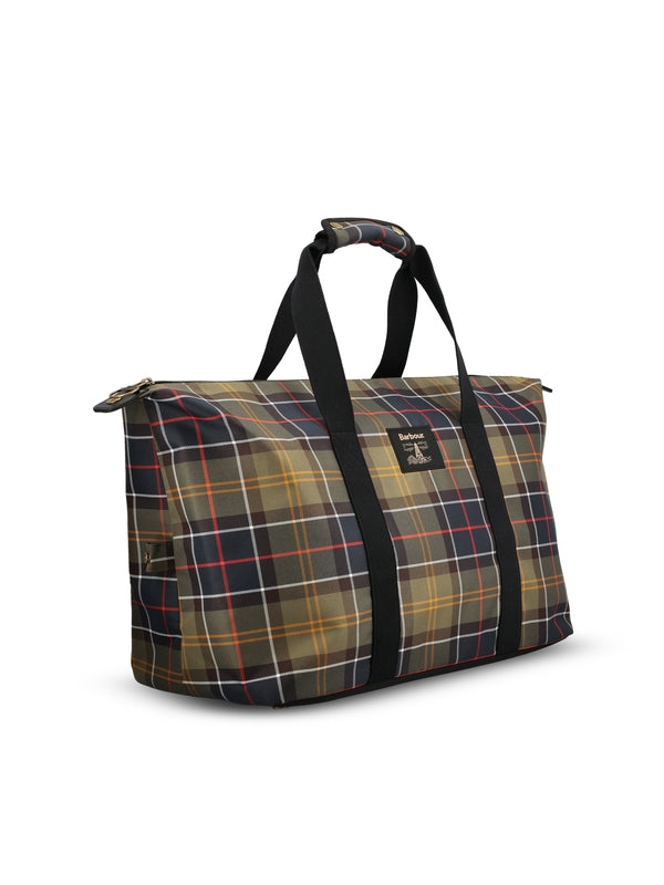 Barbour Green Boston Bags