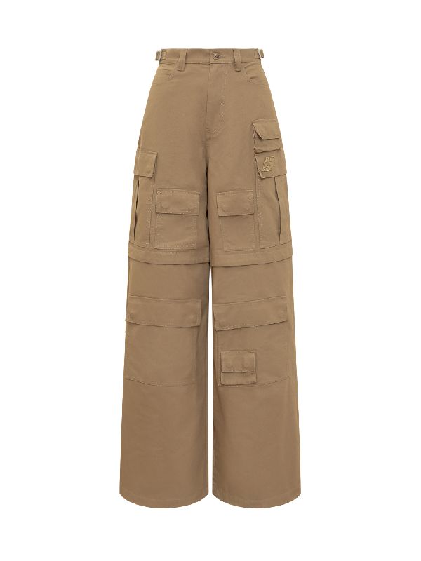 Wide Multi-Pocket Cargo Pants