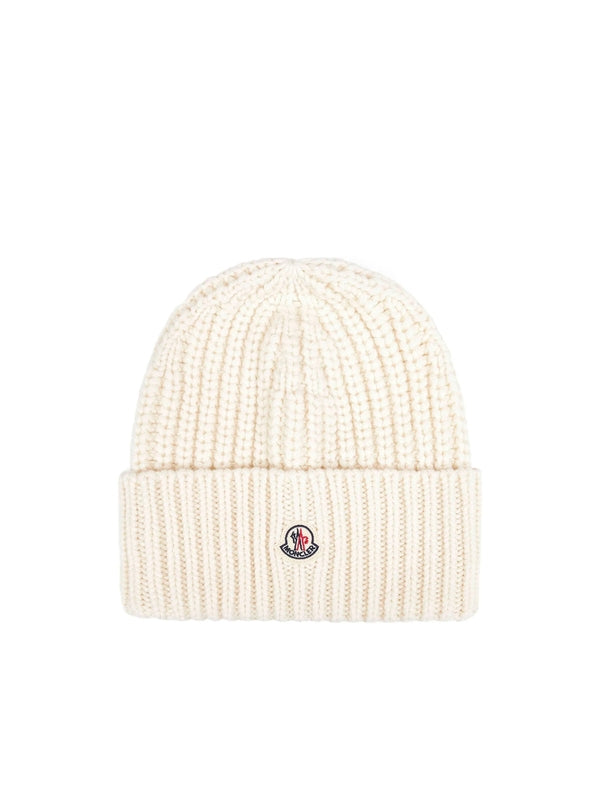 Moncler Ivory Beanies