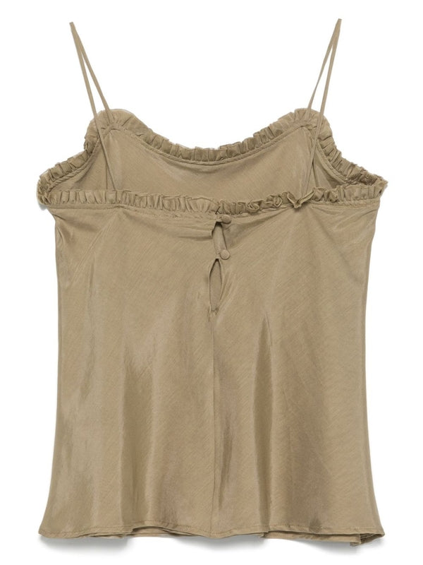 Simona Back
  Button Sleeveless Top