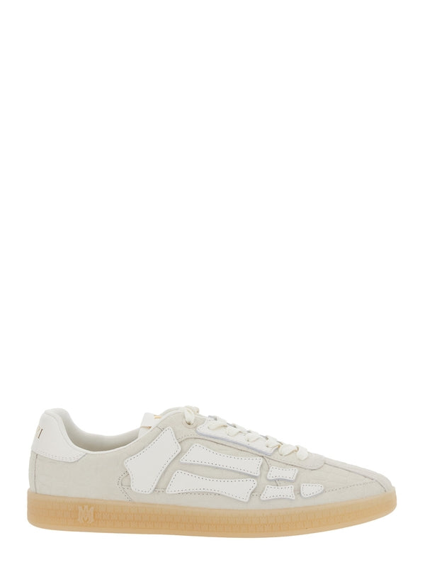 Amiri Beige Low Top Sneakers