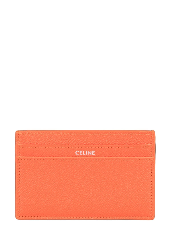 Celine Orange Card Holders