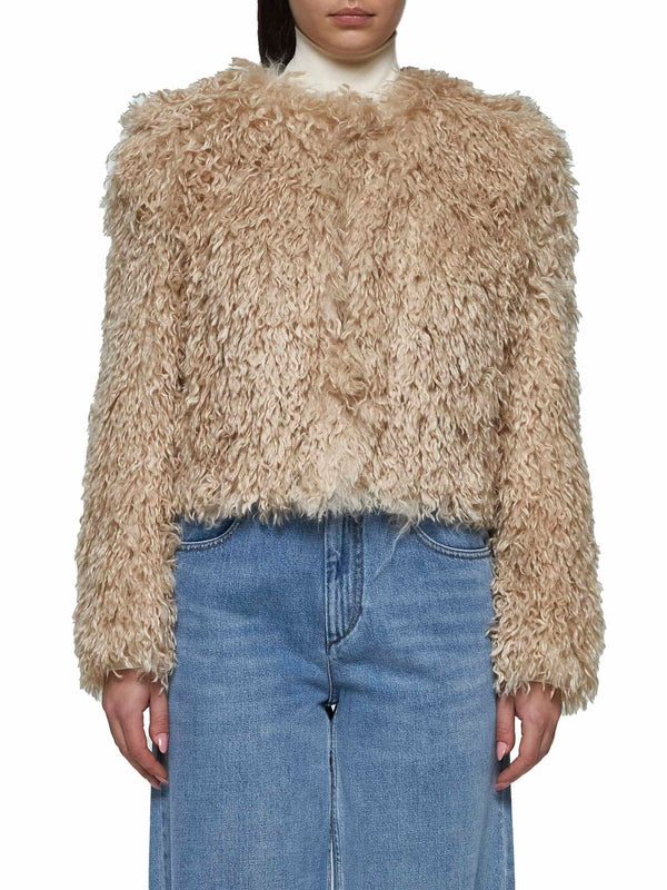 FAUSTINE Faux Fur Jacket