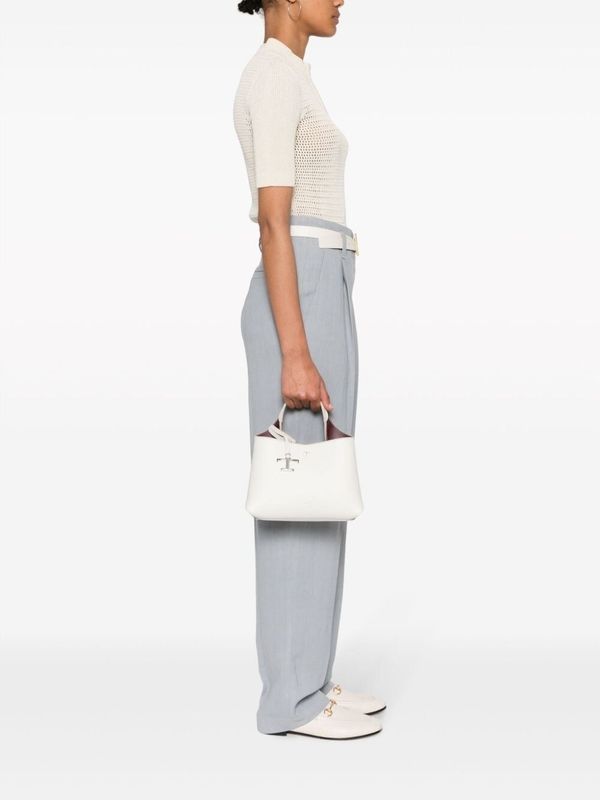 Tod's White Tote Bag
