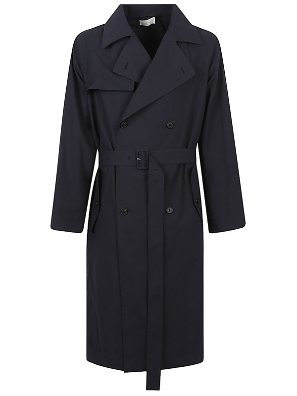 Darrow Navy Trench Coat
