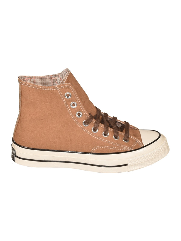 Converse Beige High Top Sneakers