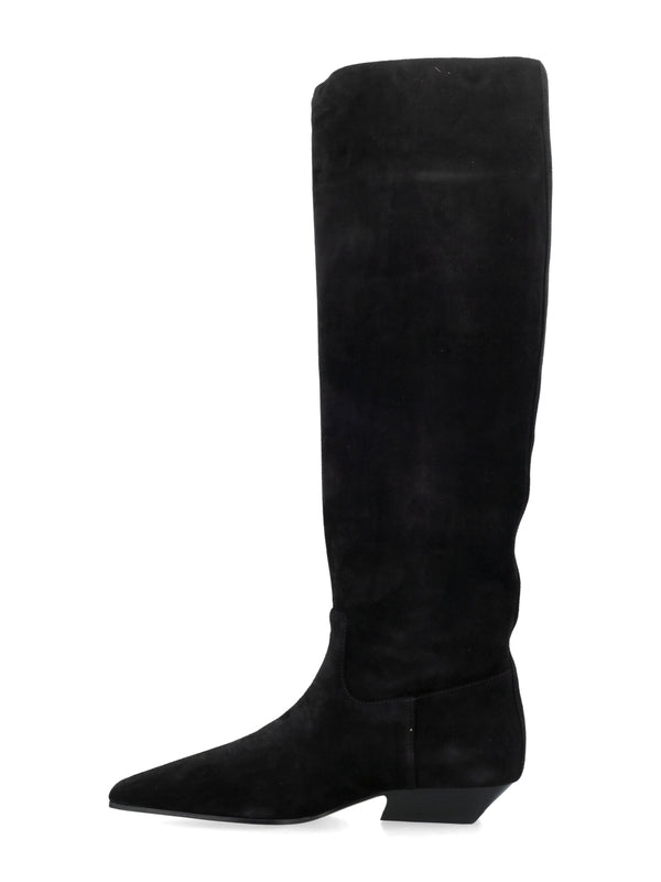 KHAITE - Marfa Suede High Boots - Jente