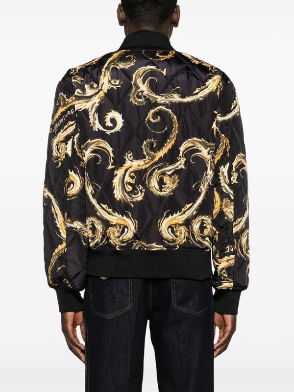 Allover Print Bomber Jacket