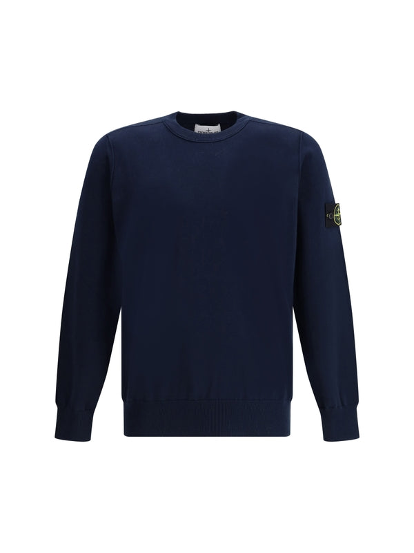 Wappen Patch Crewneck Cotton Knit