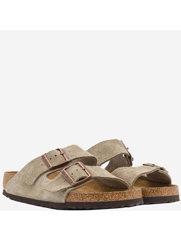 Arizona Strap Suede Sandals