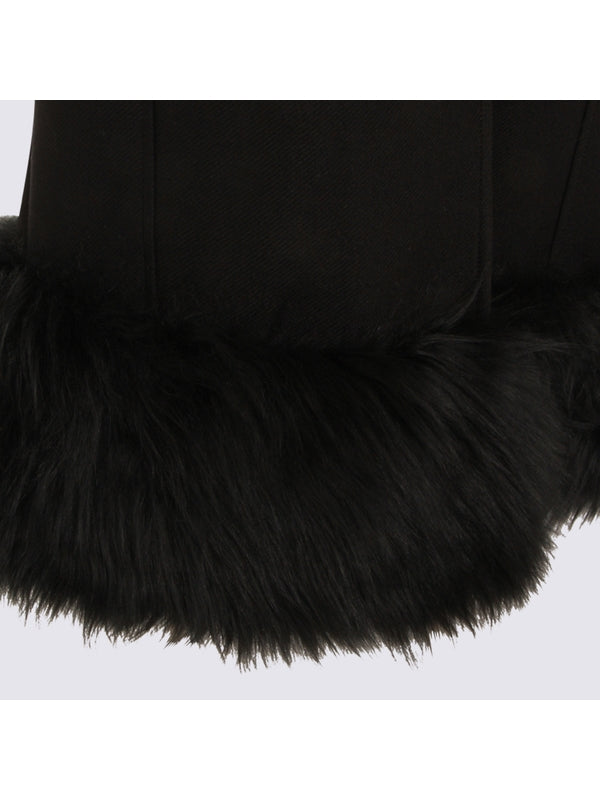 Blumarine Black Coats