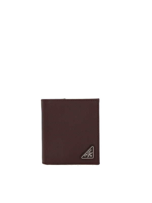 Prada Burgundy Wallets